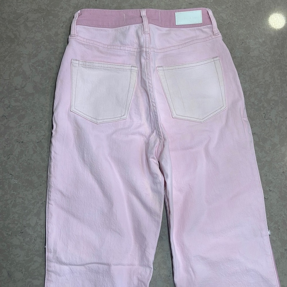 Social Tourist pink jeans.